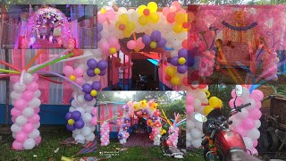 Balloon decoration ideas for birthday ll Balloon decoration ll wow Birthday Decoration l [upl. by Good]