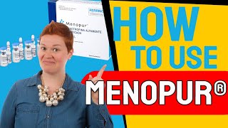 MENOPUR® Injection – How to use [upl. by Akialam]