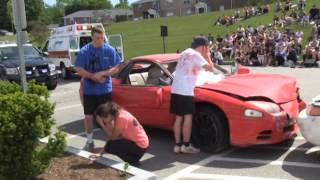 Beverly High School Mock Car Crash 2013 [upl. by Anale]