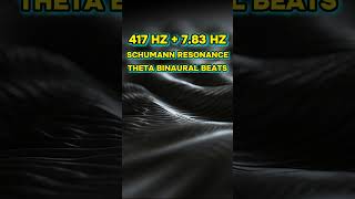 783 Hz Schumann Frequency Binaural Beats on 417 Hz Pure Tone Frequency Schumann Resonance [upl. by Adnelg]