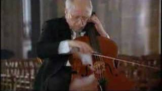 Rostropovich Plays Bach 4iii Courante [upl. by Berey]