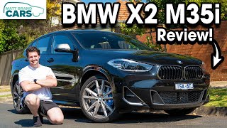 BMW X2 M35i 2021 Review See whats NEW in this fire breathing SUV [upl. by Nitsreik]