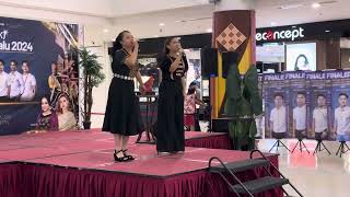 SAAANA KDCA  Dabra Sia amp Eylia Guntabid  1st Live Performance at Suria Sabah [upl. by Wilburn]