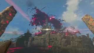 Zelda Breath of the Wild Ganon Final Boss Fight [upl. by Nlycaj]