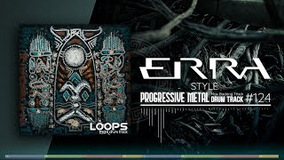 Progressive Metal Drum Track  Erra Style  175 bpm [upl. by Virg834]