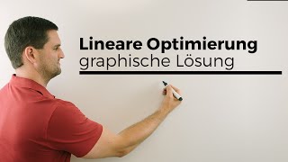 Lineare Optimierung graphische Lösung Sonderfall Mathe by Daniel Jung [upl. by Nimsaj302]