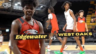 Ouuuu this game was Good EDGEWATER vs WEST OAKS at UCF Team Camp 24 [upl. by Macdonell]