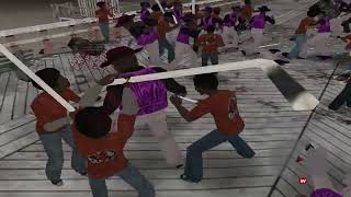 The Alley Cats VS The Boppers  The Warriors  Modified AI Battle [upl. by Yrrap675]