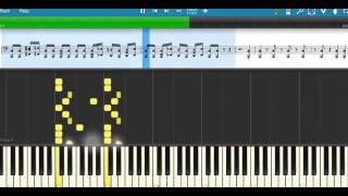 quotThe Second Comingquot Seth Rollins WWE Theme Piano Tutorial  Synthesia [upl. by Nothsa747]