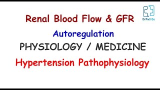 Renal Blood Flow amp GFR Autoregulation  Hypertension Pathophysiology  Physiology  Medicine HS 6 [upl. by Ahsenaj223]