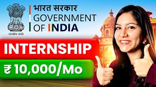 REVEALED ➤ Secrets to Get This Government Internship amp Earn ₹10kMonth  HURRY [upl. by Weibel]