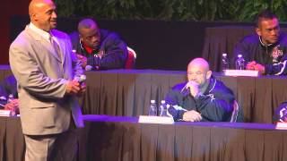 2012 Mr Olympia Press Conference Part 2 [upl. by Aynotal]