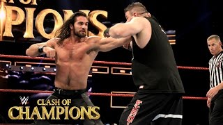 Seth Rollins vs Kevin Owens  WWE Universal Title Match WWE Clash of Champions 2016 on WWE Network [upl. by Elreath372]