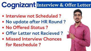 Cognizant Offer Letter not Recieved Cognizant Offered Status Missed Cognizant Interview [upl. by Church]