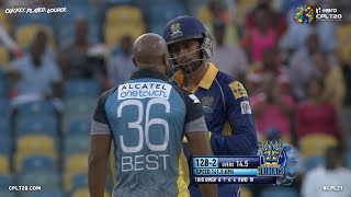 MALIK V TINO Tempers rise on the cricket field [upl. by Arol]