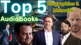 Top 5 Audiobooks in Biographies amp Memoirs  Best Audiobooks [upl. by Moya830]