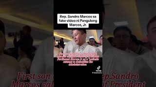 Ilocos RepSandro Marcos quotpathetic a attempt to destabilize the administration abscbnnews [upl. by Walling]