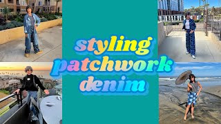 How To Style Patchwork Denim [upl. by Vanni]