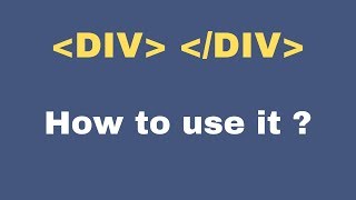 How to use div with css class in html [upl. by Diaz]