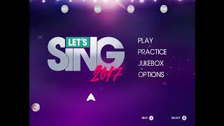 Lets Sing 2017  Song List  Extras Wii [upl. by Alaecim]