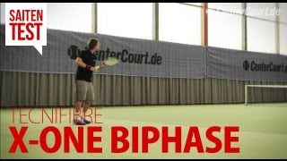 Tennis Saite Tecnifibre X One Biphase [upl. by Nicki]