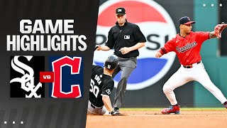 White Sox vs Guardians Game Highlights 7324  MLB Highlights [upl. by Cerell]