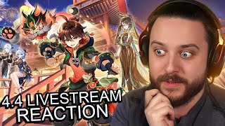 This Genshin Impact Update Caused CHAOS  44 LIVESTREAM REACTION [upl. by Lawan422]