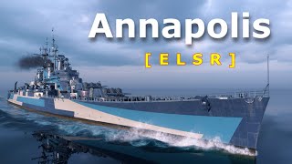 World of WarShips Annapolis  7 Kills 295K Damage [upl. by Danila]