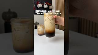 Starbucks Copy Kat Brown Sugar Oatmilk Shaken Espresso 🤎👌🏽 [upl. by Ursel]