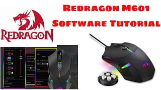 Redragon M601 Software Tutorial [upl. by Nirej]