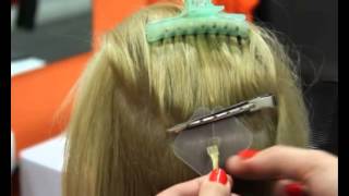 Paso a paso extensiones de queratina [upl. by Yuk984]