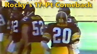 Rocky Bleier Spearheads a 17Point 4th Quarter Comeback [upl. by Joliet726]