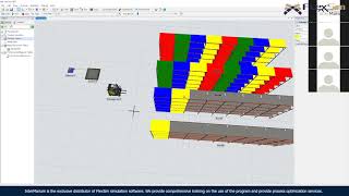 FlexSim live tutorial 7 Warehousing Storage system [upl. by Nerak]