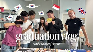 I finally graduated from Singapore Art College  THE LASALLE SHOW 2024  싱가포르 미대 졸업 브이로그 [upl. by Aynekal]