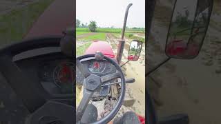 Mahindra yuvo 4WD driving status puddling shorts ytshort newsong farming trending [upl. by Annaegroeg]