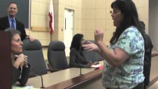 quotStop Torturing Mequot Injured CA Nurse Sarah J HamesAnderson Speaks At CA Div of Workers Comp [upl. by Yentrok390]