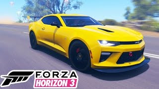 FORZA HORIZON 3  ESPECIAL com CAMARO SUPER SPORT ÉPICO 45 [upl. by Gamal]