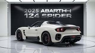 2025 Abarth 124 Spider officially Unveiled [upl. by Jezrdna]