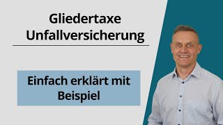 Unfallversicherung Gliedertaxe  einfach erklärt mit Beispiel [upl. by Bibby]