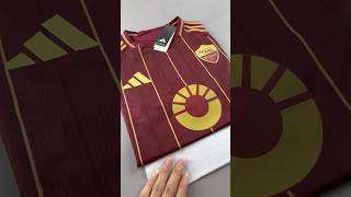 2425 Roma Home Player Edition Football Jersey🚀 jersey footballjersey roma soccer futbol [upl. by Kemble]