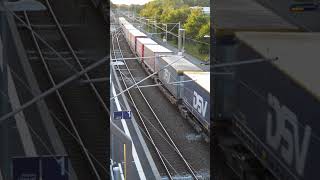 Eine Schlange fährt zur Ostsee  Railpool Vectron zum Baltic Rail Gate Travemünde train railway [upl. by Angid]