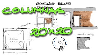 Mi opinión sobre las columnas de 20x20 [upl. by Shamma]