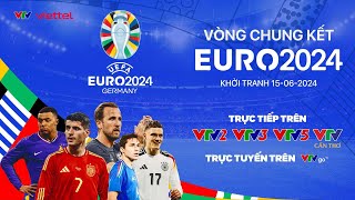 Trực tiếp VTV sẽ phát sóng VCK Euro 2024 trên sóng VTV và ứng dụng VTVgo [upl. by Yancy183]