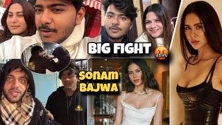 Sonam Bajwa ❤️ Ke Chakkar Me Hui Serious Fight 🤬 Anmolandhiya [upl. by Yecnuahc420]