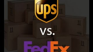 UPS VS FEDEX skit [upl. by Hnid]