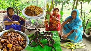 জলক্ষেত থেকে ধরা জ্যান্ত কুচে মাছ কষা সাথে কচুর ফুল ঘন্ট । Kuche Macher Recipe। Kuche Mach Recipe [upl. by Pellet]