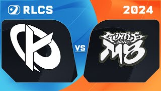 KCORP vs GENTLEMATES  12 FINALE  RLCS MAJOR 1  RLCS 2024 [upl. by Arten]