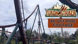 Yukon Striker 4K Off Ride Footage May 2024  Canadas Wonderland BampM Dive Coaster [upl. by Iinde]