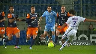 Fantastique but de Clément GRENIER 90 3  Montpellier Hérault SC  OL 12  201213 [upl. by Bernice614]