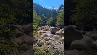 Kawakami River at Yumorikeikoku Camping Ground near Nakatsugawa Gifu [upl. by Entroc704]